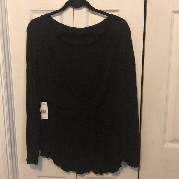 Free People Black Blouse - Picture 4 of 6